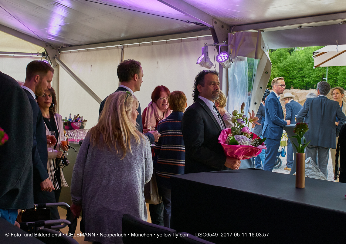 11. Mai 2017 - Grundsteinlegung für die LOGE und dem Kulturquadrat in Neuperlach